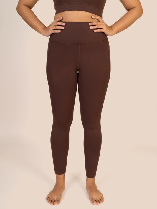 Full Length Leggings in Kopi